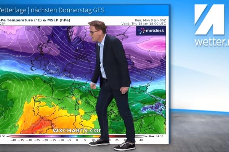 Das Wetter schickt uns eine markante Luftmassengrenze – nächste Woche gibt es deshalb richtig viel Schnee, erklärt Wetterexperte Dominik Jung.