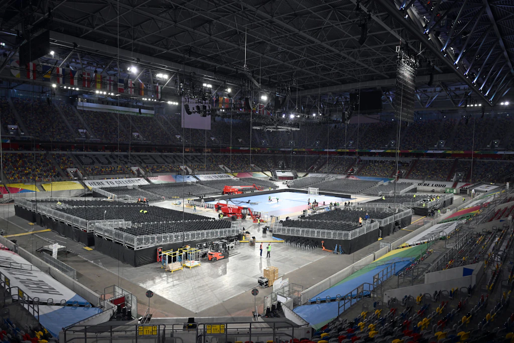 Wie die Düsseldorfer Fußball-Arena zum Handball-Tempel wurde