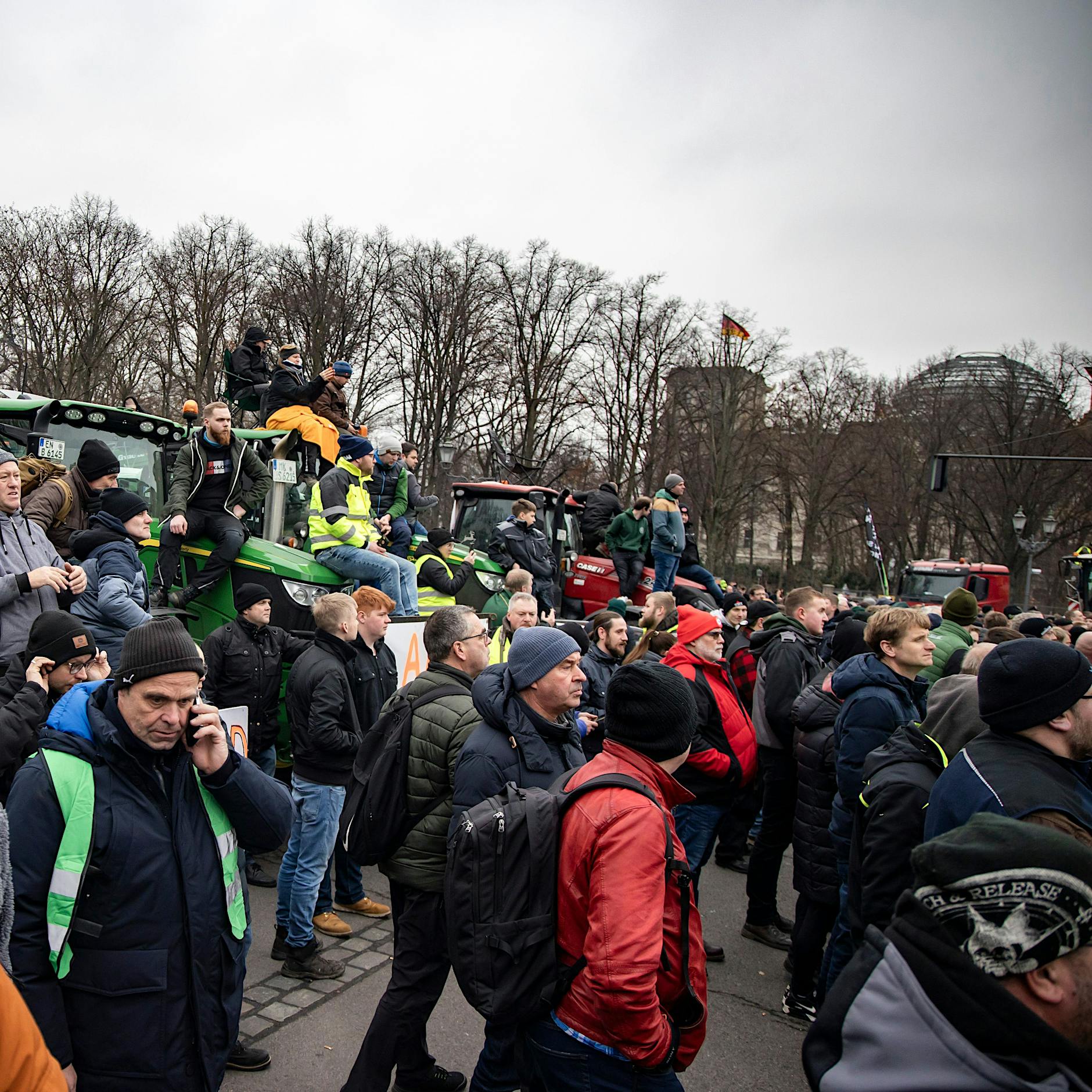Bauernproteste – Umfrage unter Berlinern: Ist die Bevölkerung auf der Seite der Landwirte?