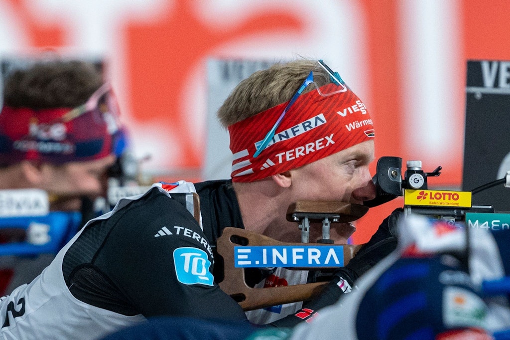 Biathlon auf Schalke DSVDuos verpassen Podium knapp