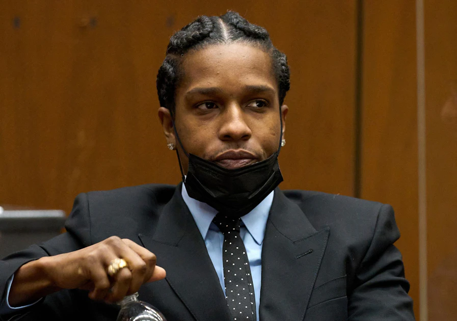 Asap Cash Rapper Rapper Asap Rocky wegen Waffen-Vorwürfen vor Gericht