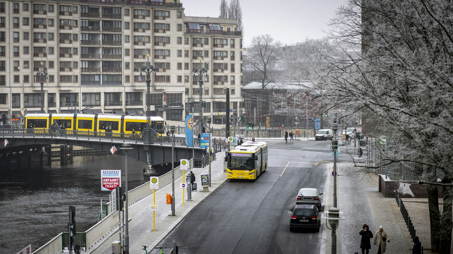 Frost in Berlin. Das gibt es vor allem in den kommenden Nächten. Sie werden bitterkalt.