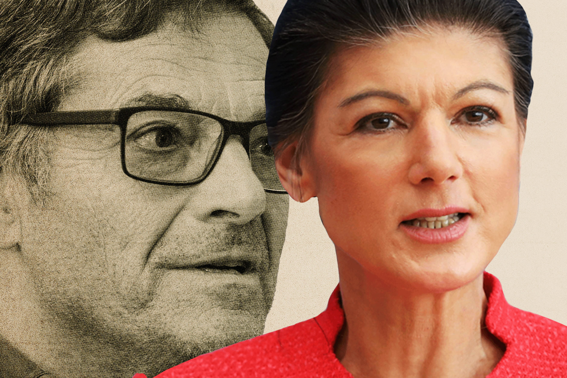Sie galten lange als Vertraute: Diether Dehm und Sahra Wagenknecht.