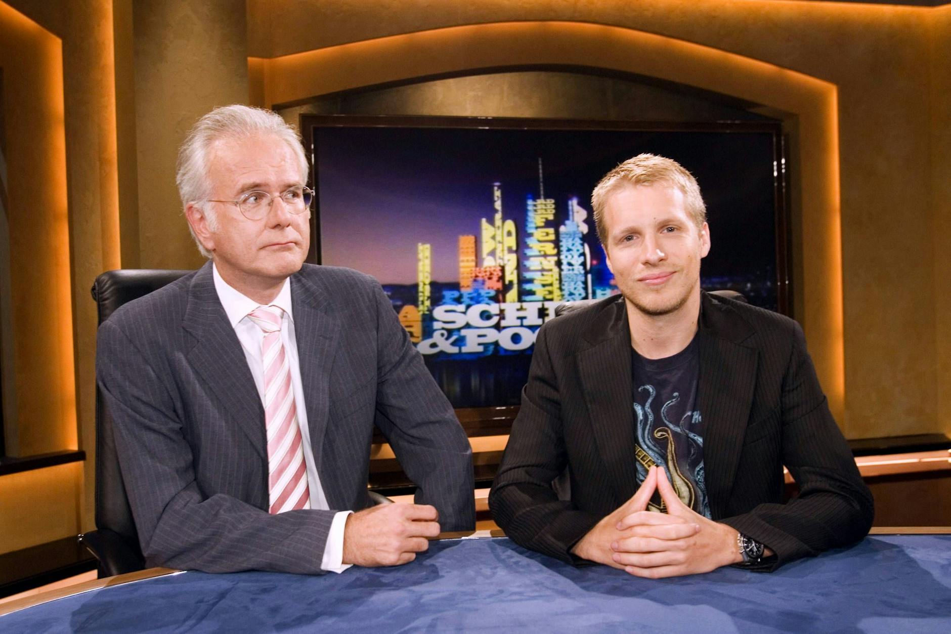 Harald Schmidt und Oliver Pocher hatten von 2007 bis 2009 eine gemeinsame Show in der ARD.