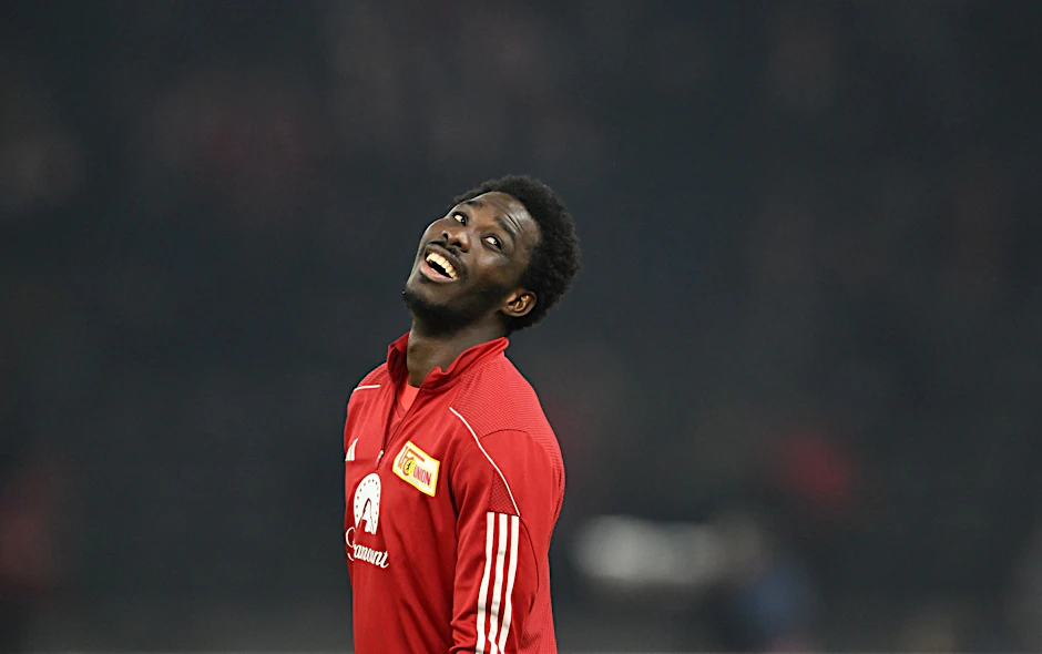 ARCHIV - Unions David Datro Fofana vor dem Spiel.  
