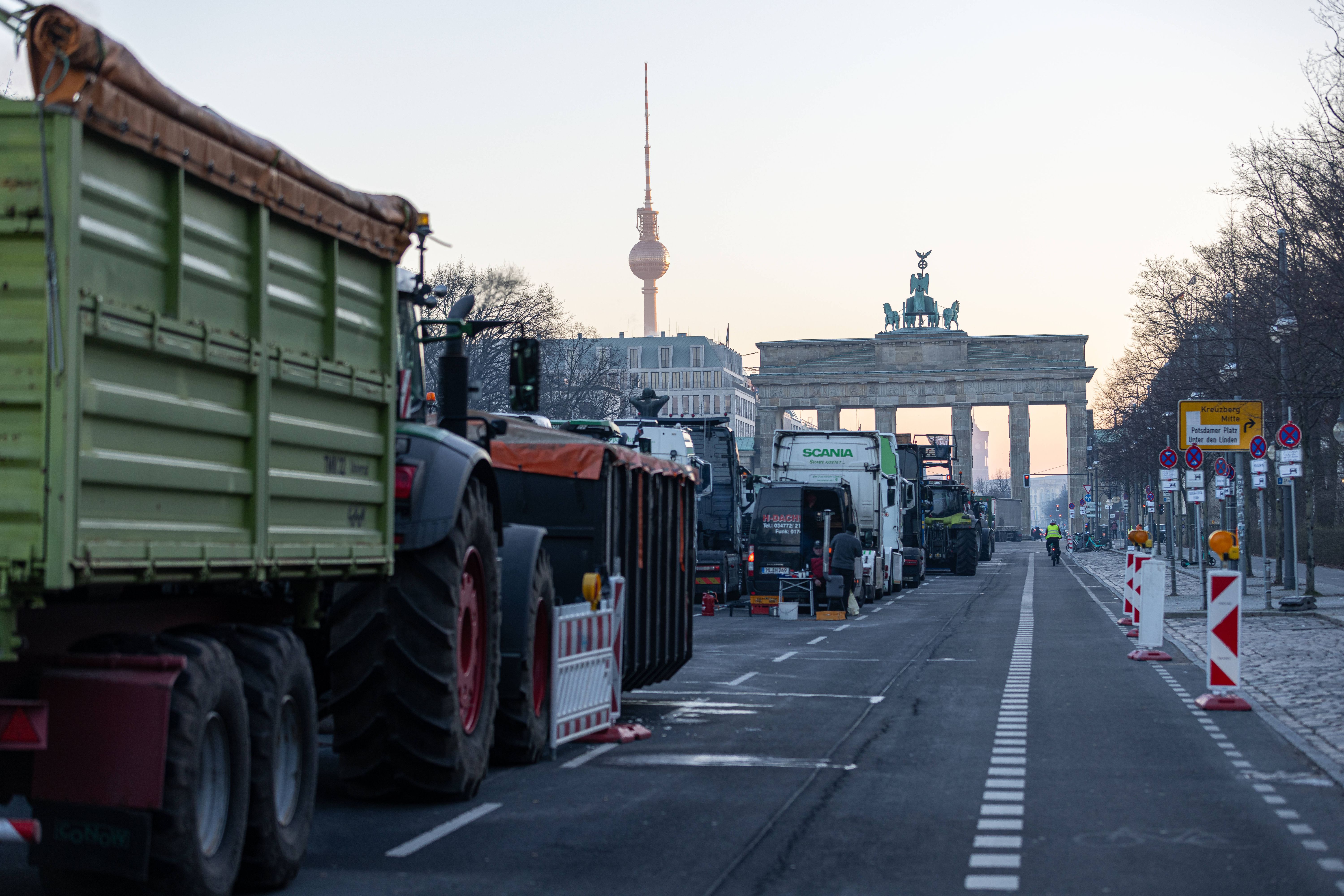 Bauernproteste: Sternfahrt am Montag nach Berlin – diese Straßen sind betroffen