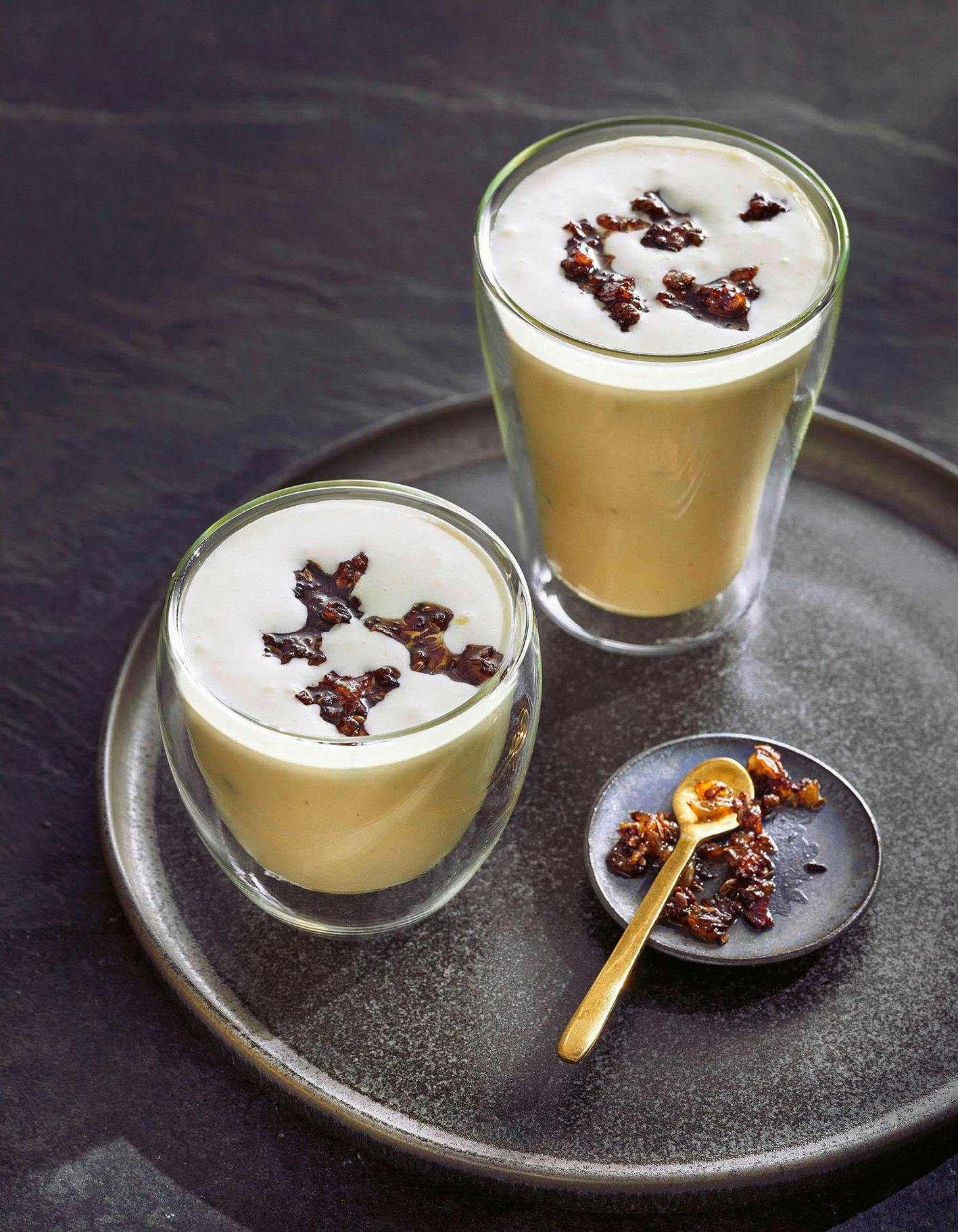 Kartoffelsuppe wie Cappuccino! Einfaches Rezept vom Sternekoch