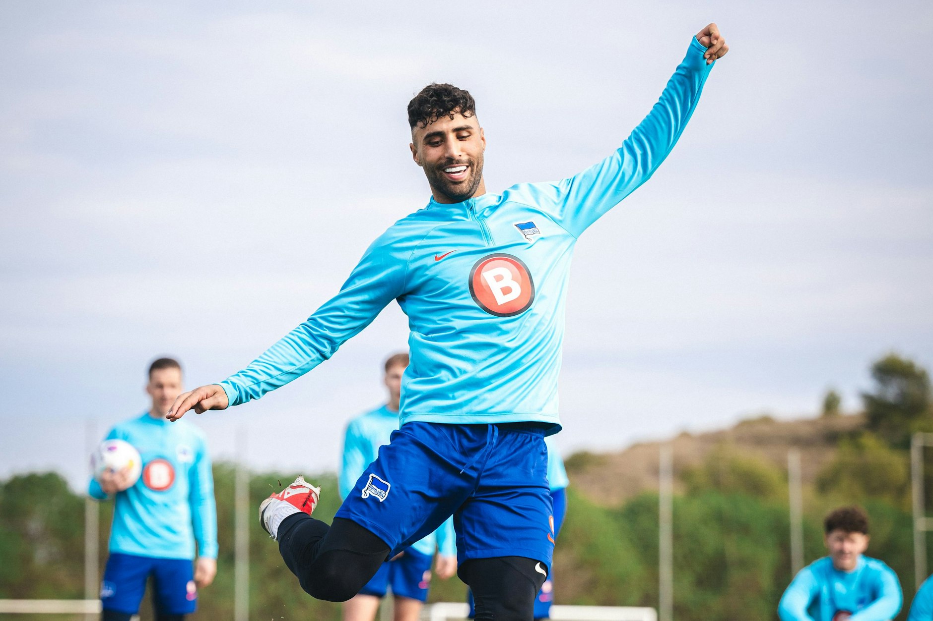 Hertha BSC Nader Jindaoui ist der Mann für blauweiße Träume