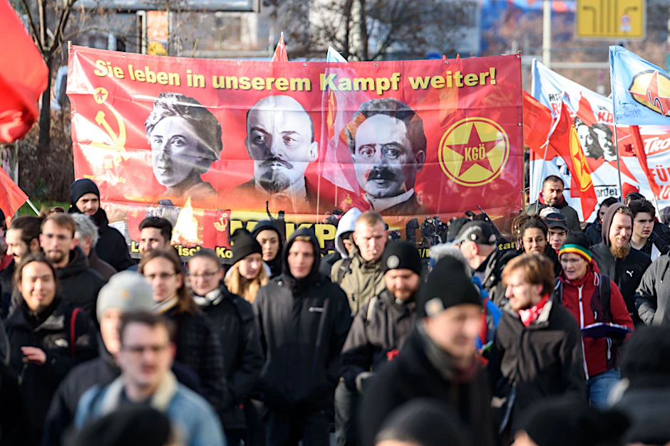 Am Wochenende wird es wieder Demos zum Gedenken an Karl Liebknecht und Rosa Luxemburg in Berlin geben.