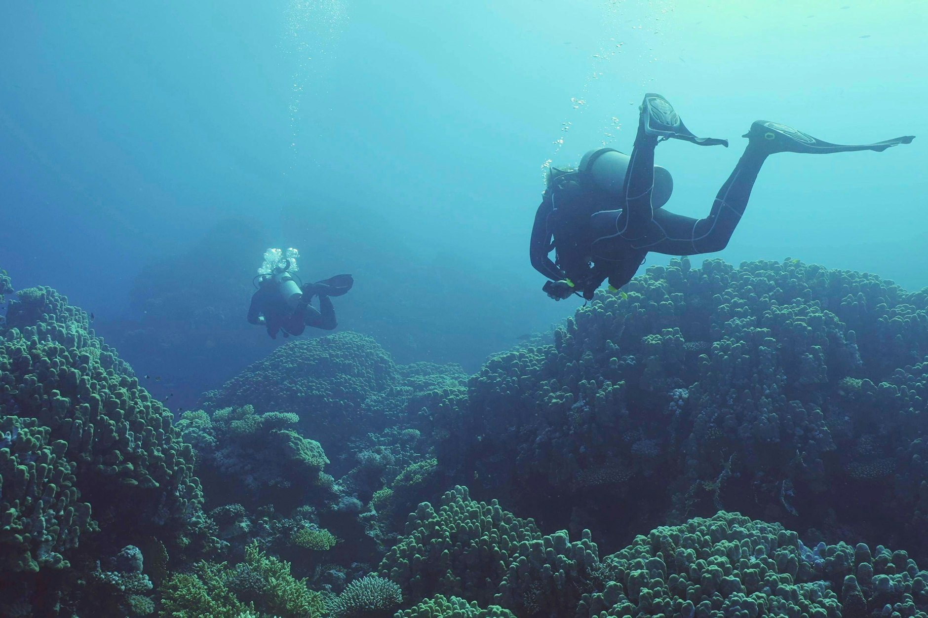 Die Überreste der vermissten Taucher lagen in 103 Metern Tiefe (Symbolbild).