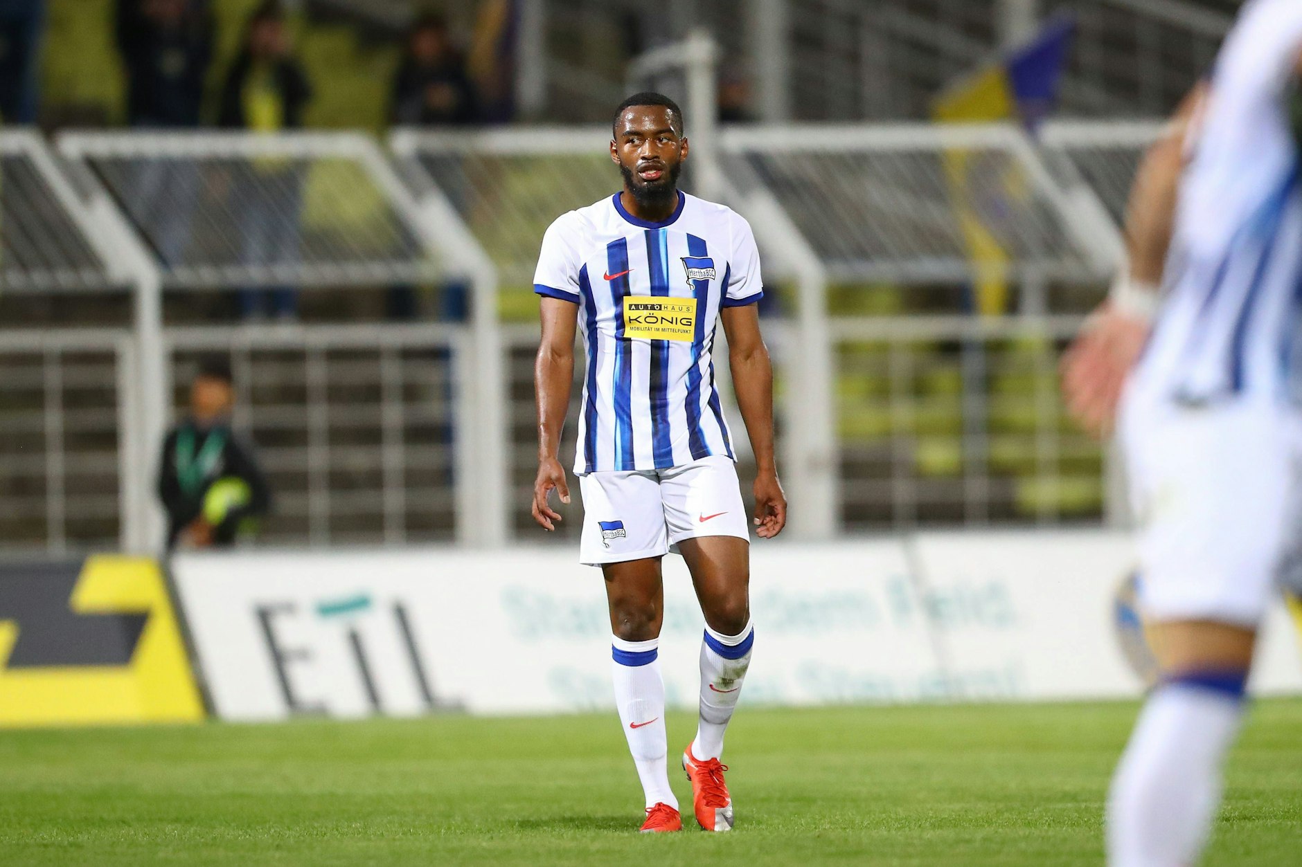 Flügelstürmer Myziane Maolida (25) spielte in drei Jahren nur 22-mal für die Profis von Hertha BSC. Jetzt steht er vor einem Wechsel nach Saudi-Arabien. 