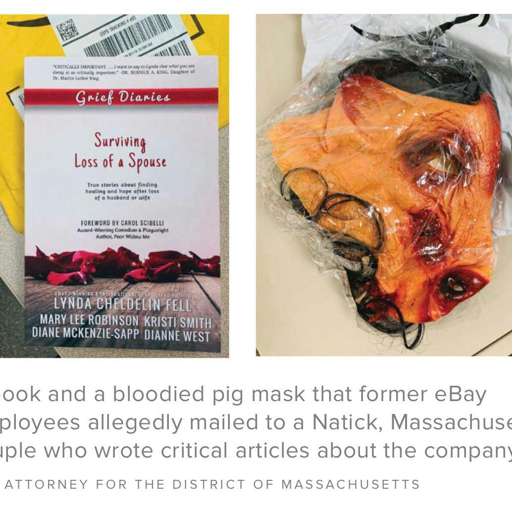 Bilder von Maske mit Schweineblut und Buchcover
