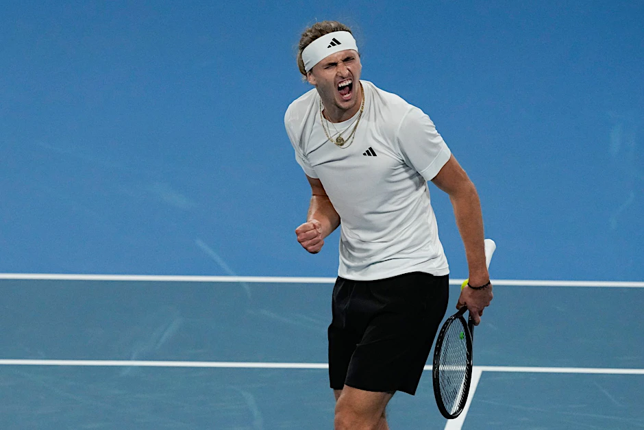 Alexander Zverev zeigte sich beim United Cup in starker Form.  