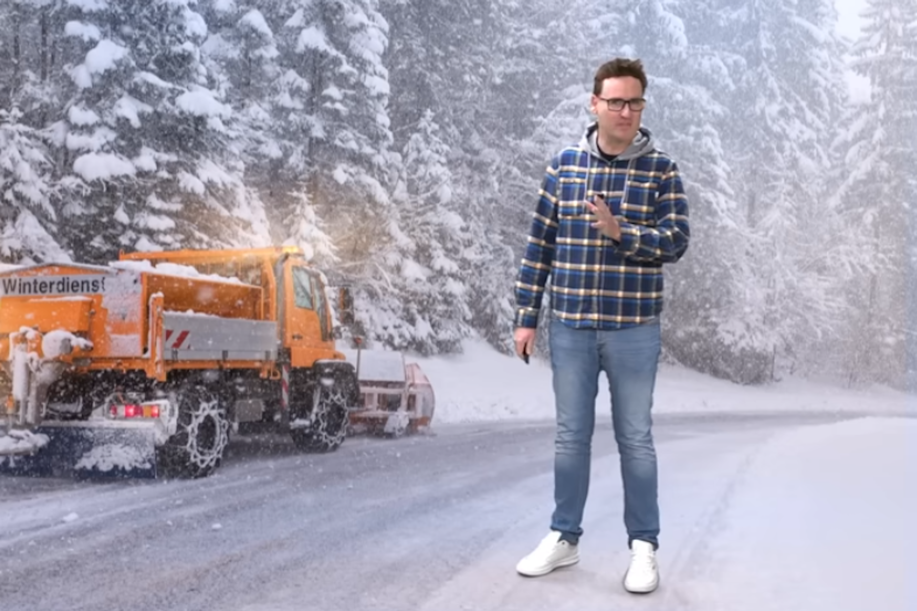 Das Wetter wird winterlich weiß, aber eben auch gefährlich, warnt Wetter-Experte Dominik Jung.