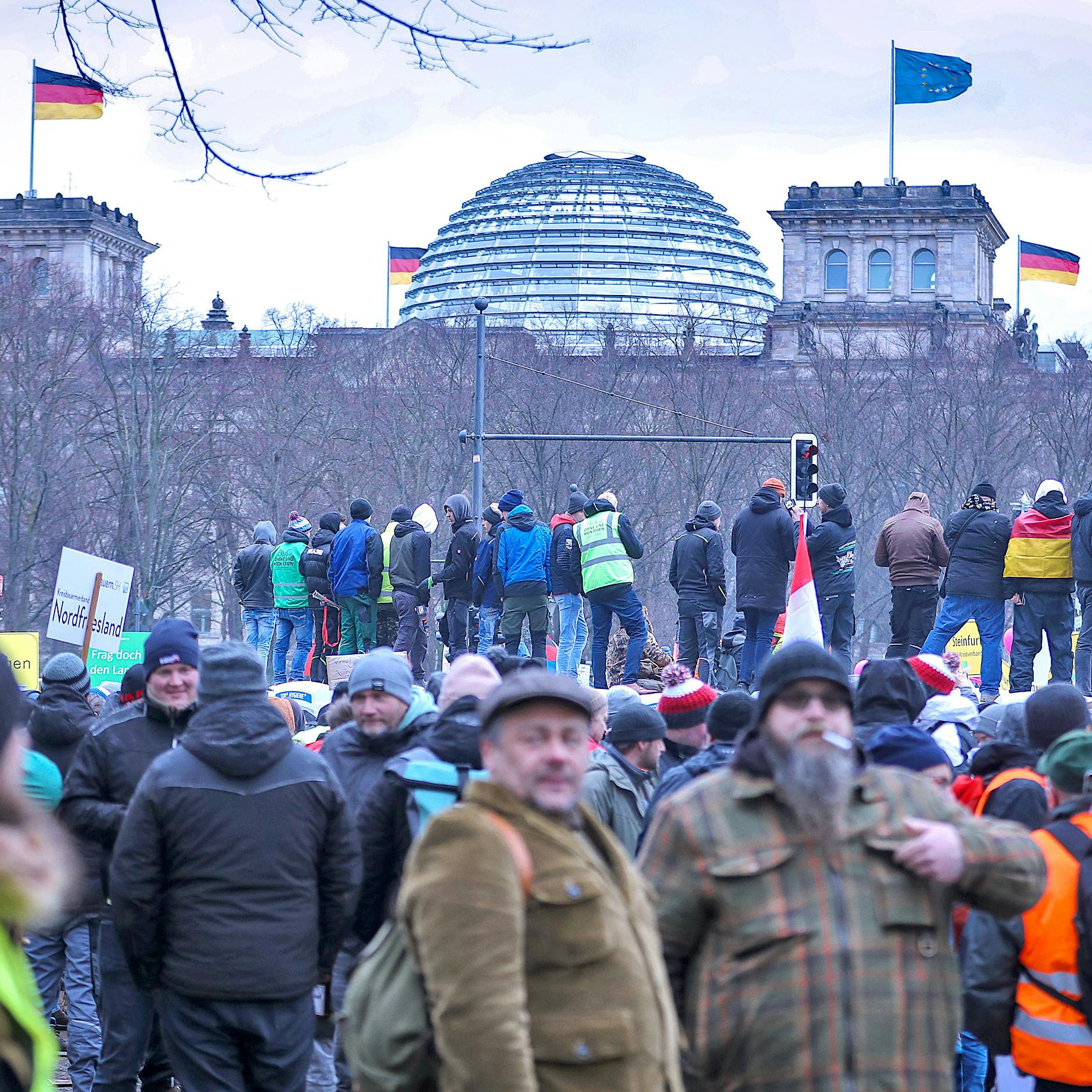 Liveticker – Bauernproteste in Berlin: Mindestens 39 Festnahmen, drei verletzte Polizisten