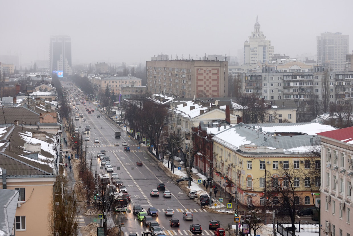 UkraineKrieg Offenbar ukrainische Drohnenangriffe auf russische