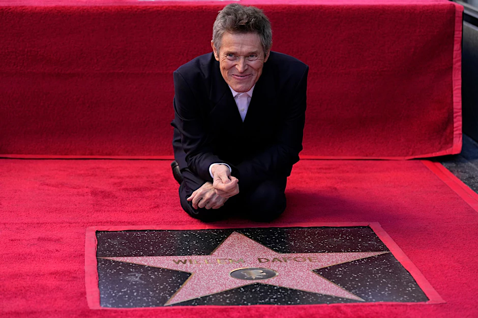 Willem Dafoe bekommt seinen Stern auf dem Hollywood «Walk of Fame».  