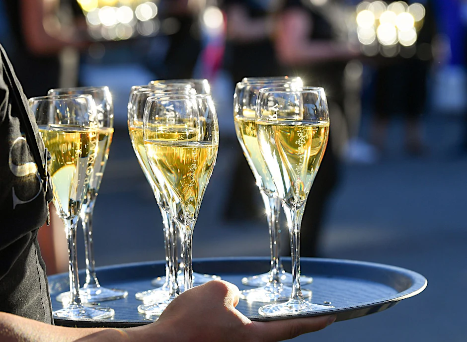 ARCHIV - Champagner darf nur in bestimmten Gebieten in Frankreich angebaut werden. Die rund 34.000 Hektar Anbaufläche befinden sich in der Champagne nordöstlich von Paris.  