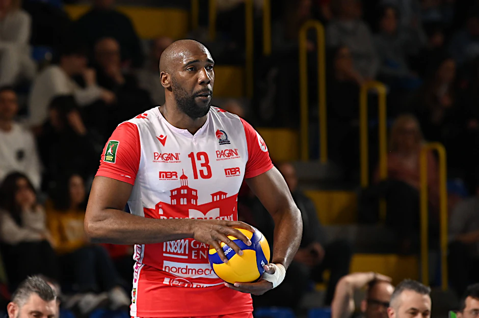 Volleyballer mit besonderer Physis: Robertlandy Simón vom italienischen Topklub Piacenza spielt bei den BR Volleys um den Gruppensieg in der Champions League.