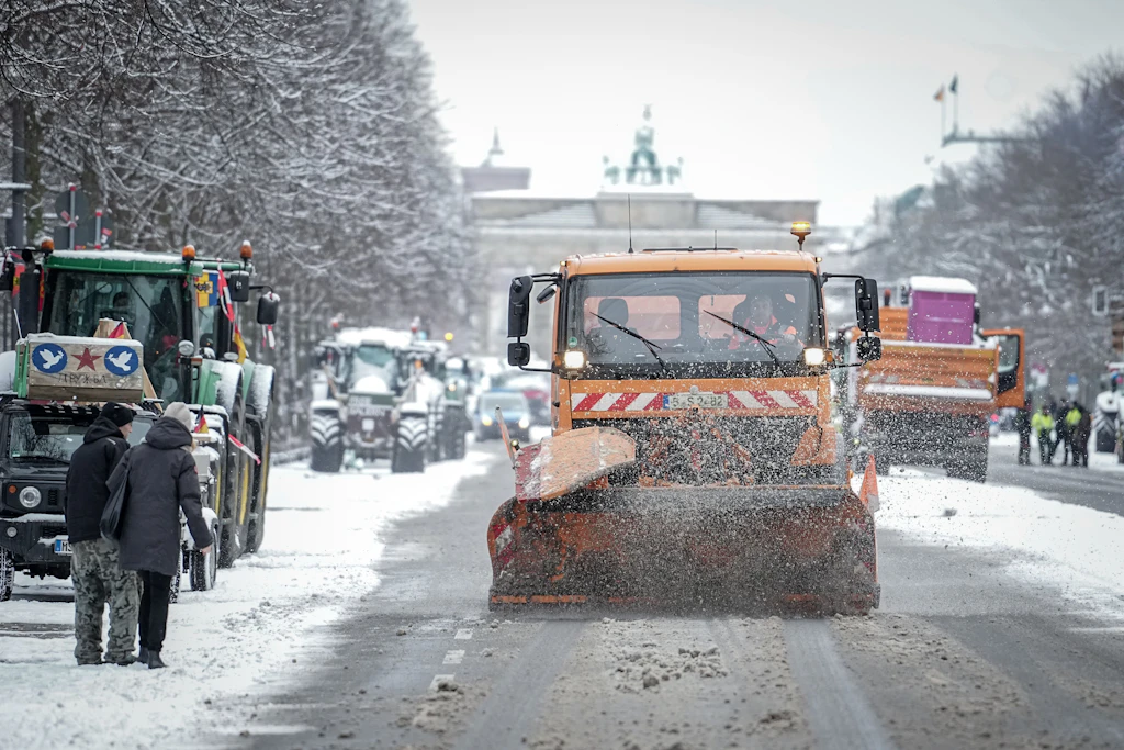 Berlin: Wurde die BSR vom Schneefall am Morgen überrascht?