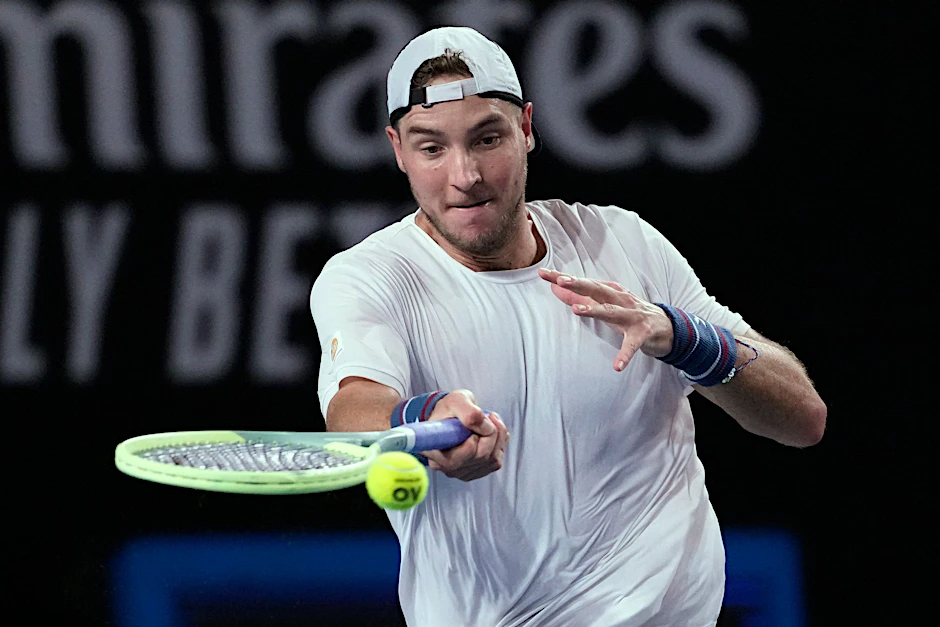 Kämpfte sich nach fünf Sätzen in die zweite Runde: Jan-Lennard Struff.  