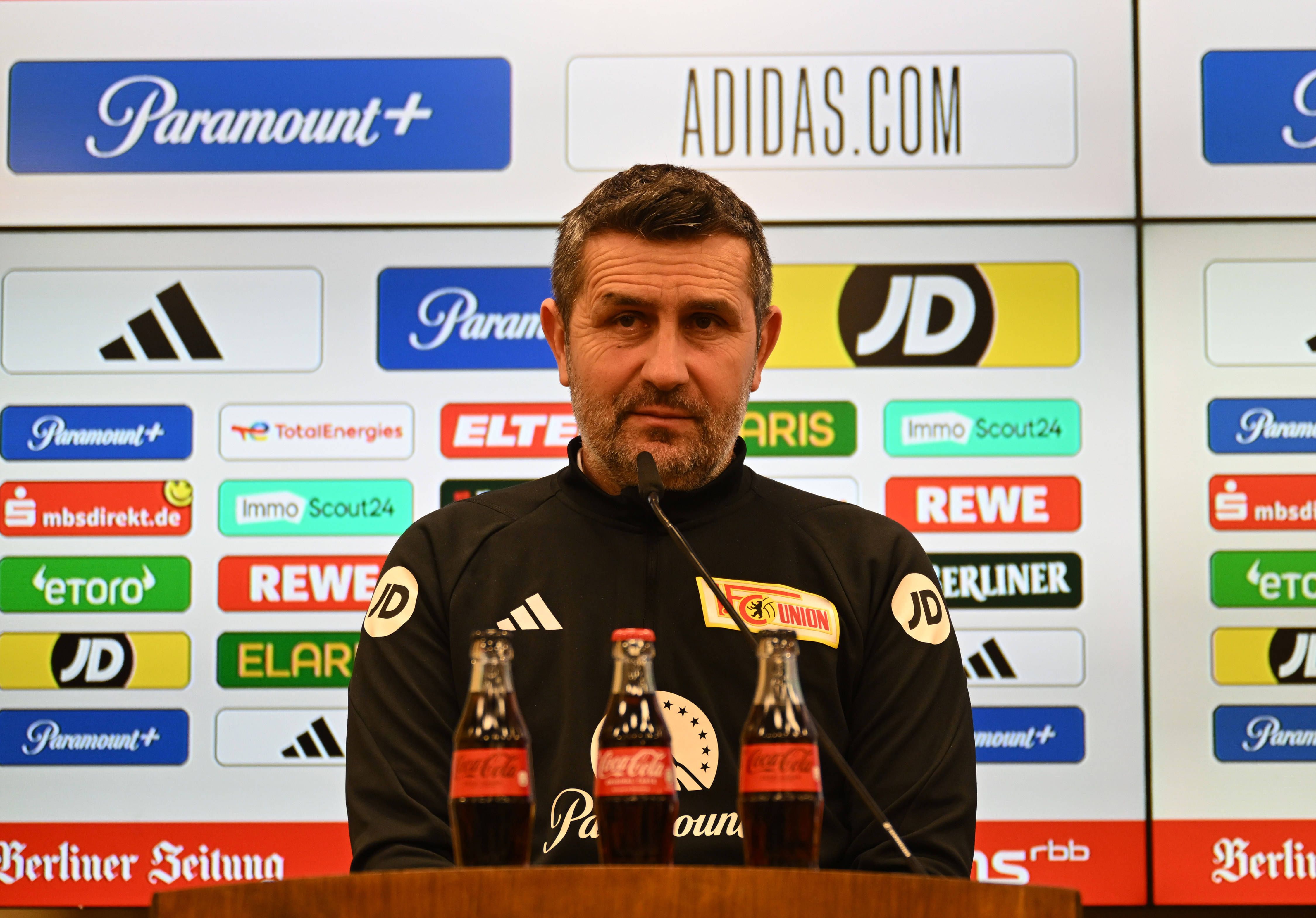 Update! „Viel Glück“: Union-Trainer Nenad Bjelica verabschiedet Sheraldo Becker