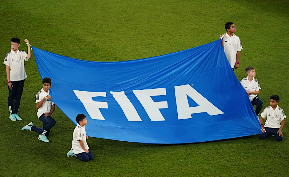 ARCHIV - Der Weltverband FIFA hat seinen Forward Global Report veröffentlicht.  pa