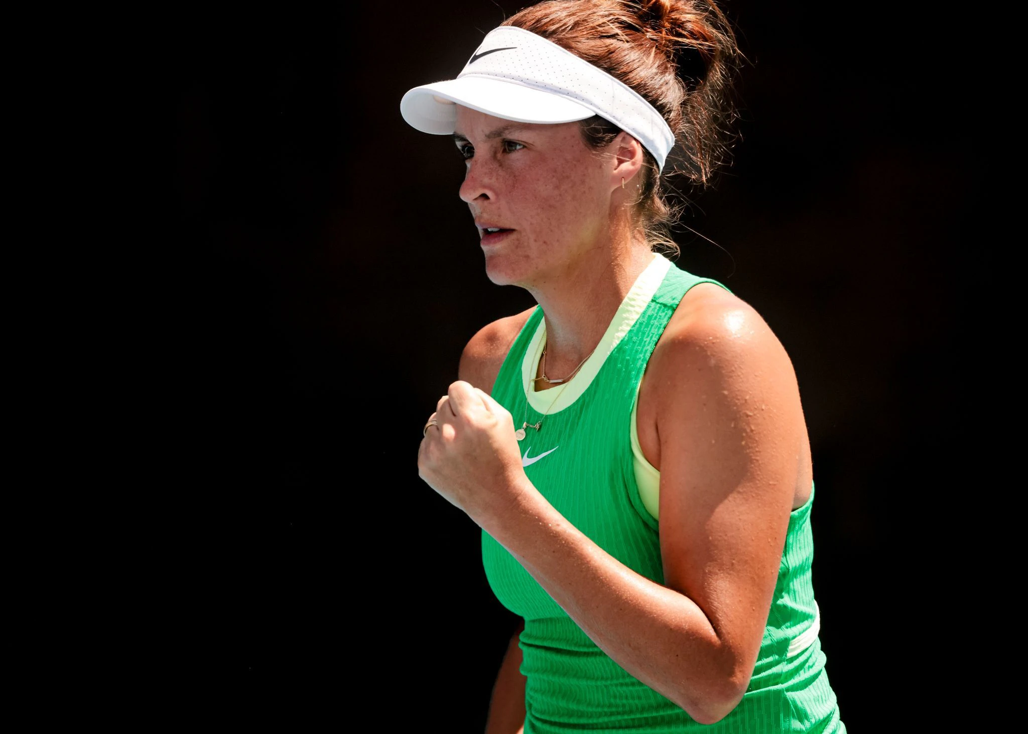 Tatjana Maria ist bei den Australian Open in die zweite Runde eingezogen.  
