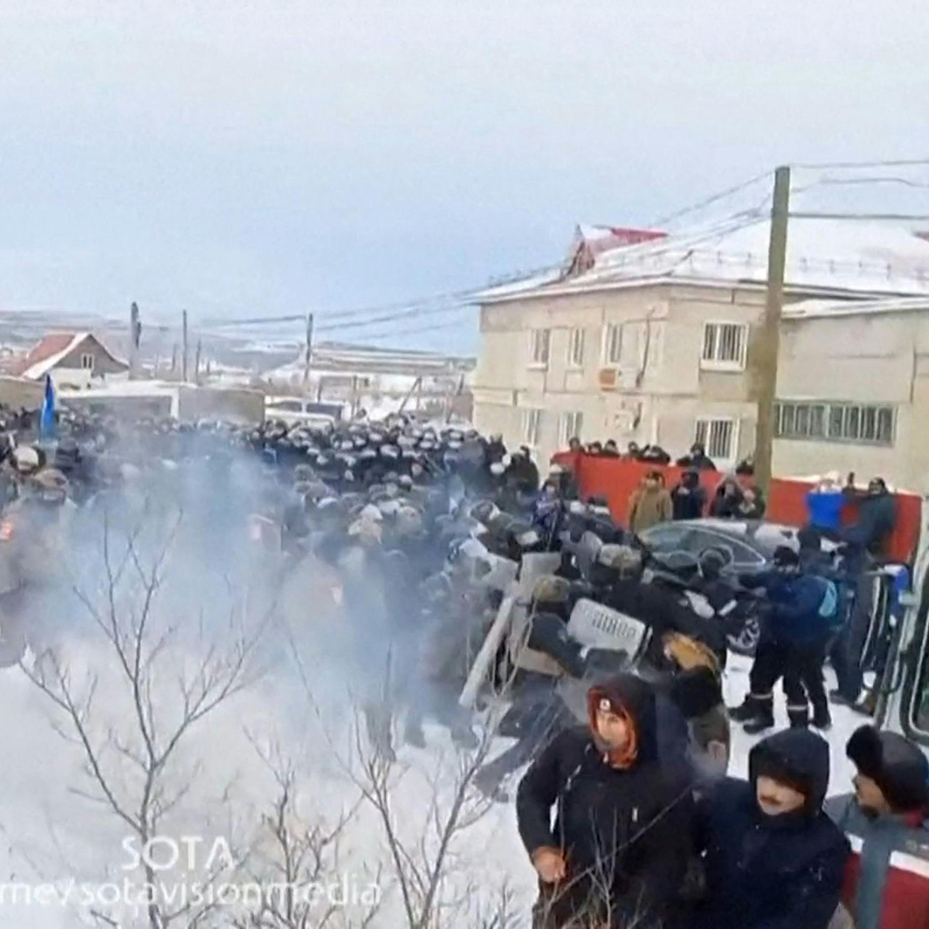 Russland: Heftige Ausschreitungen in Teilrepublik Baschkortostan