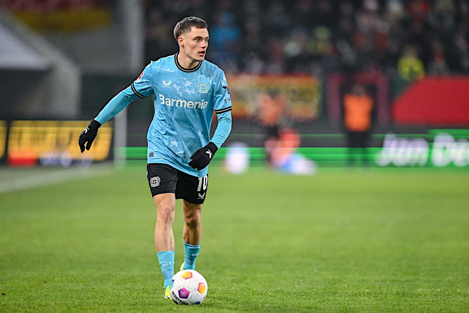Einer der Leistungsträger bei Bayer Leverkusen: Florian Wirtz.  