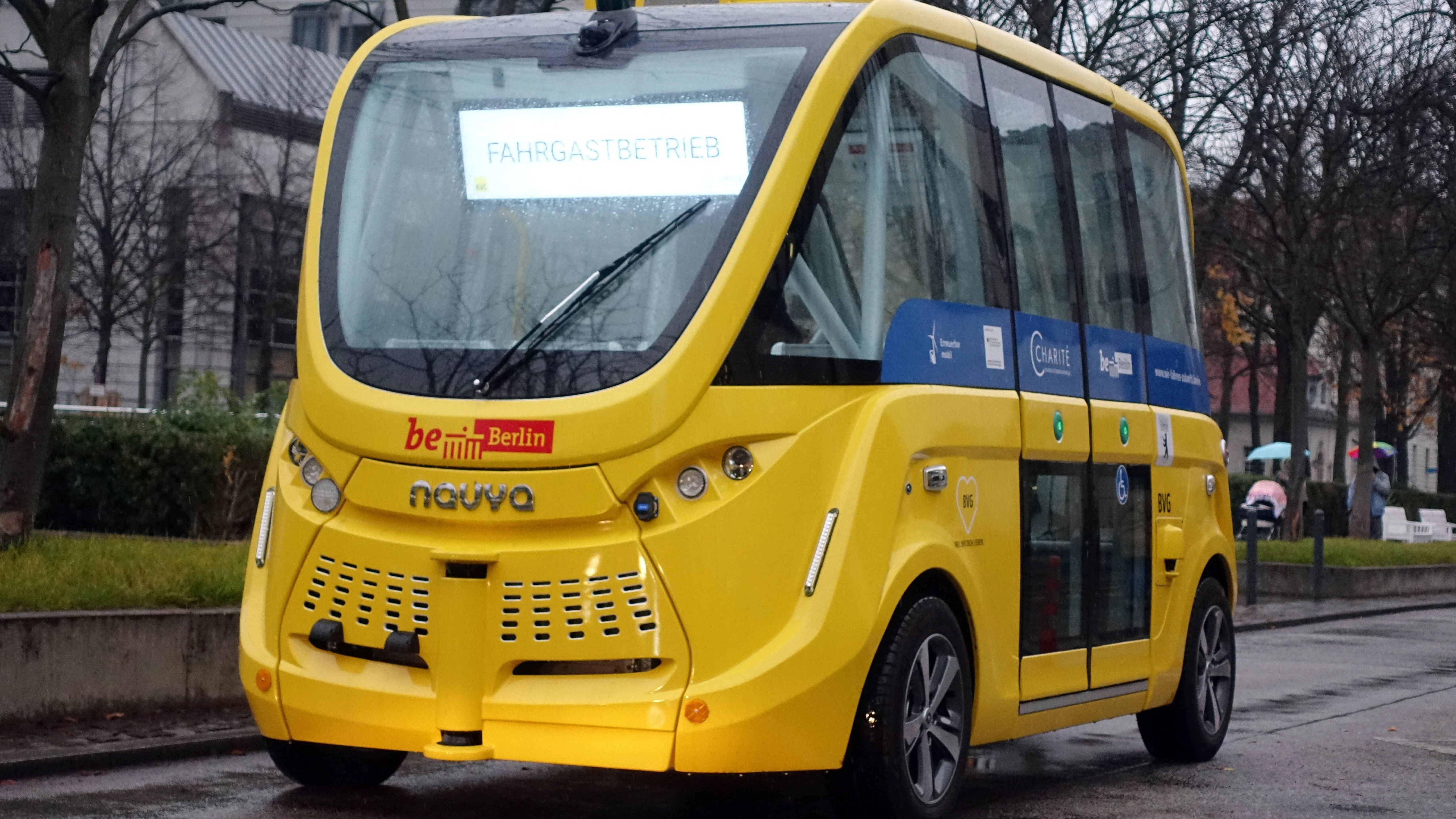 Die BVG experimentiert mit autonomen Kleinbussen.