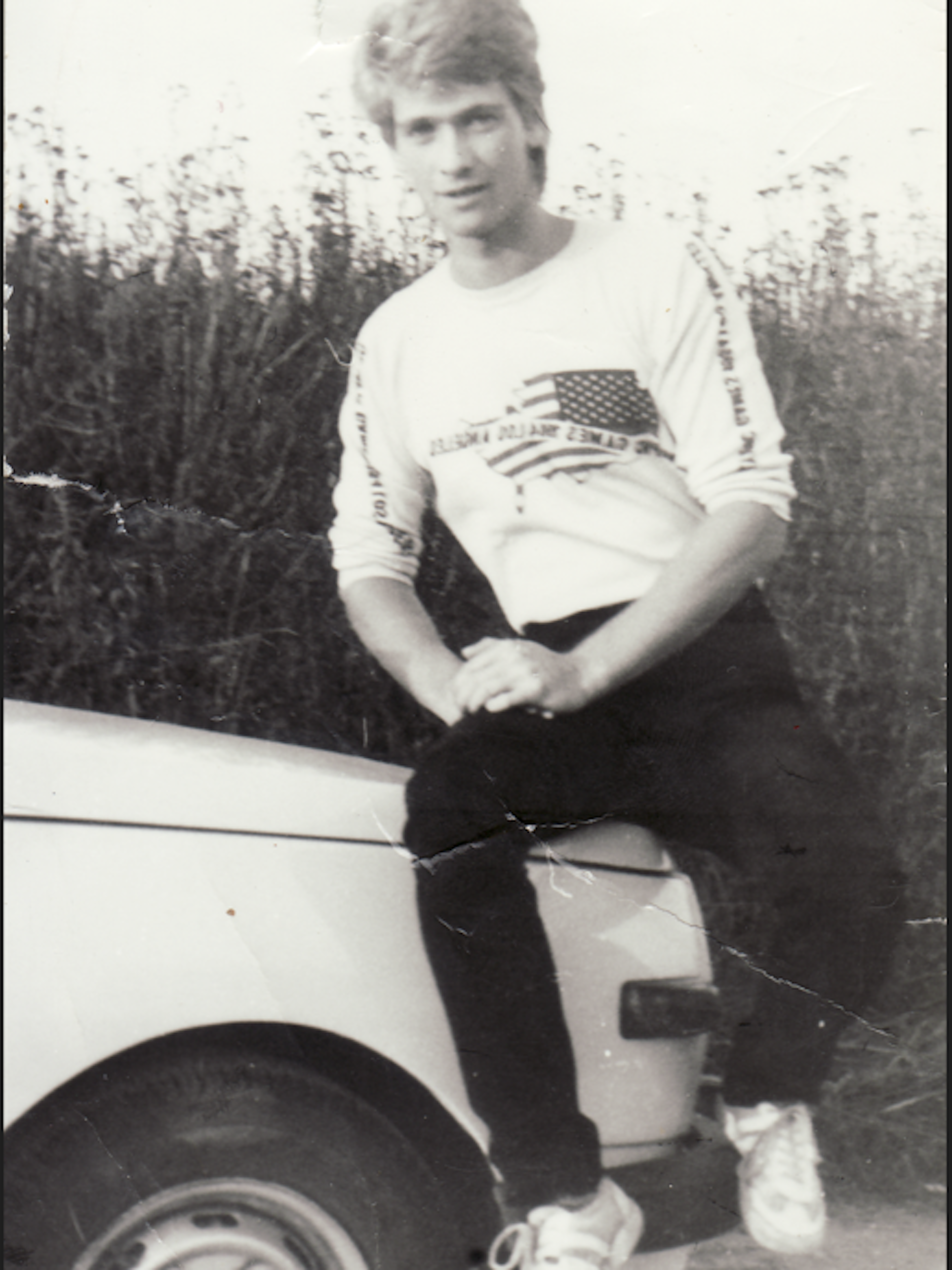 Olaf Berger kurz nach seiner Armeezeit Anfang der 80er Jahre