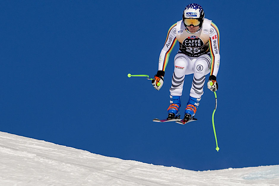 dpatopbilder - Thomas Dreßen gewann 2018 auf der legendären Streif in Kitzbühel.  a