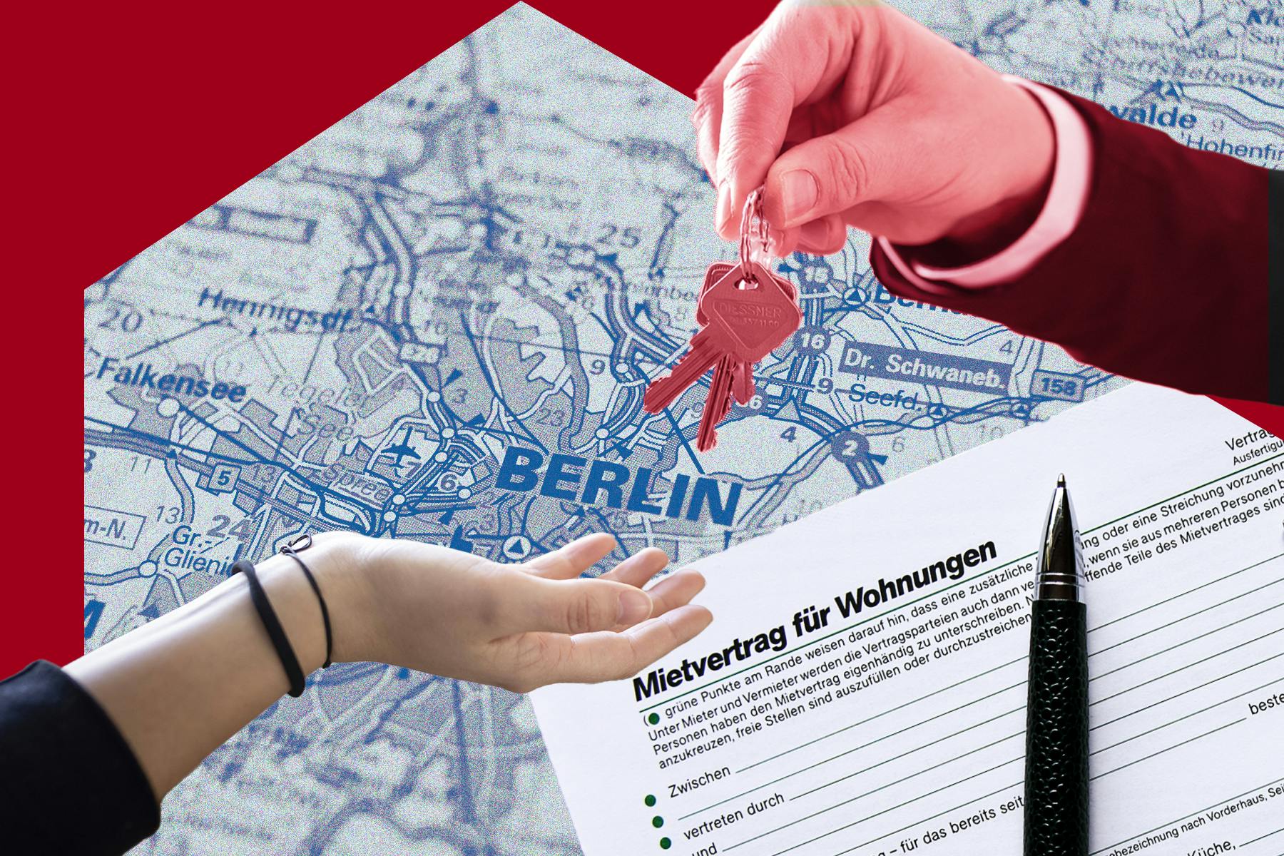 Wohnungssuche in Berlin: Interessenten sollten keine Zahlungen leisten, bevor sie die Wohnung gesehen und einen Mietvertrag bekommen haben.