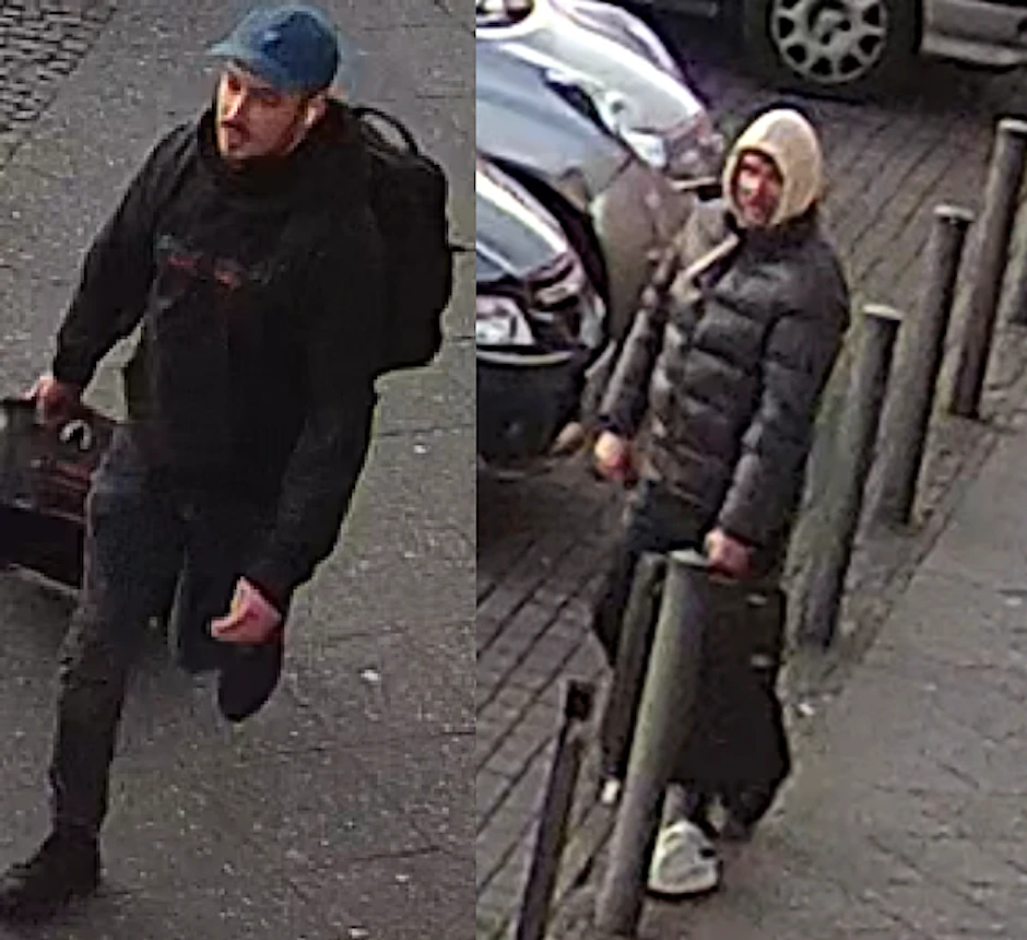 Die Polizei fahndet nach diesen Tatverdächtigen.&nbsp;