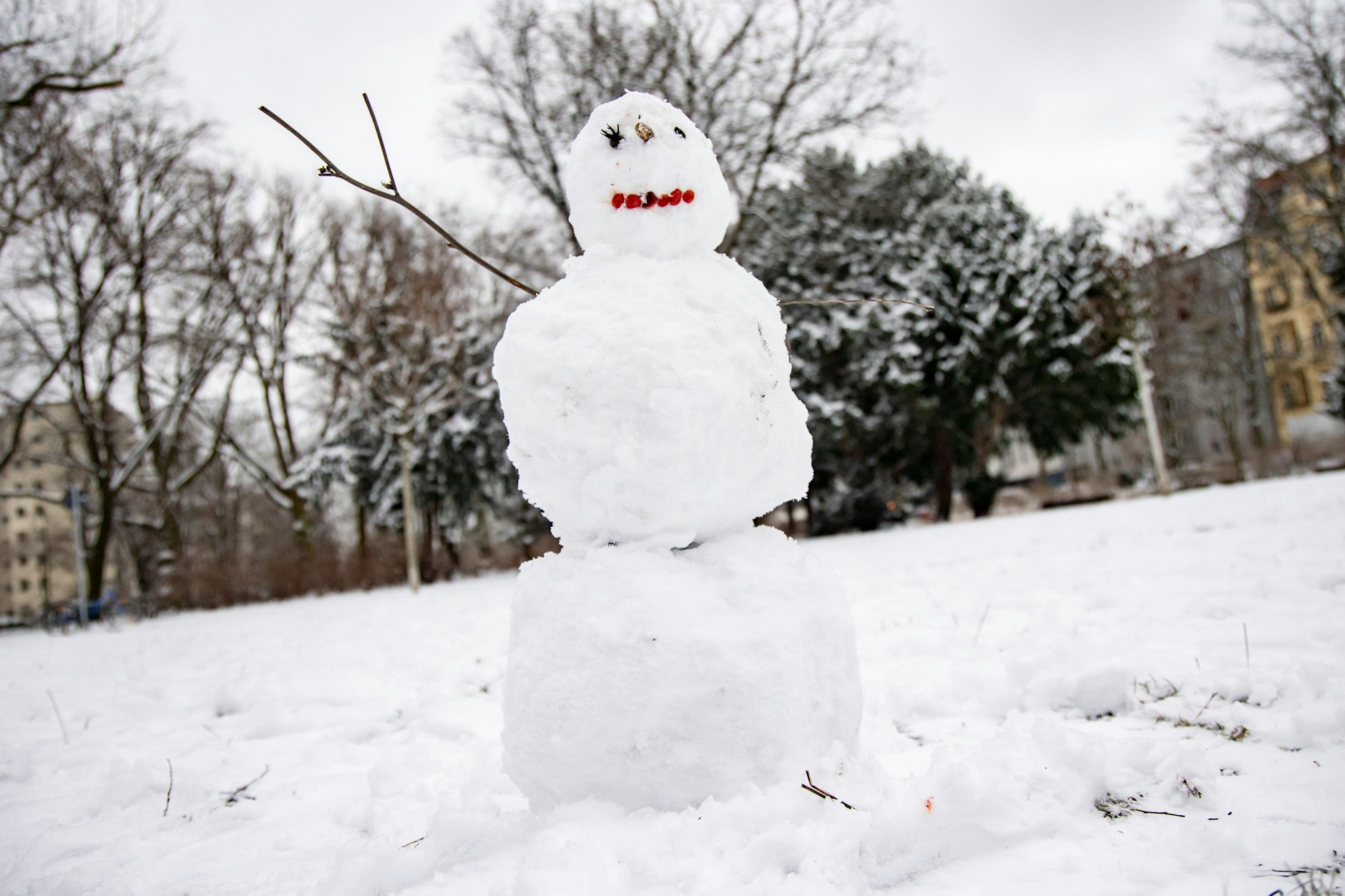 Schnee in Berlin ist wunderschön - auch, weil er den Dreck der Stadt versteckt.