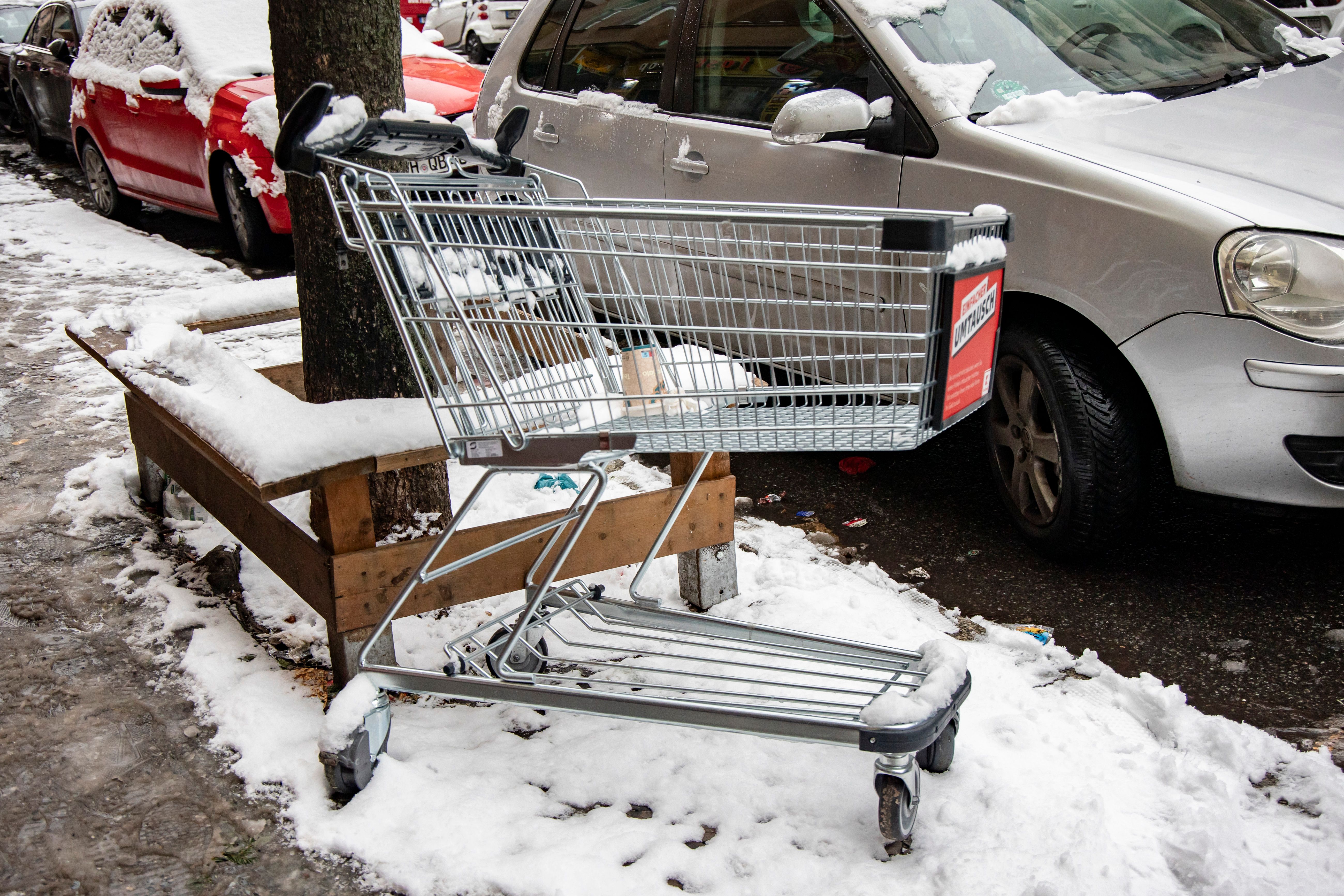 Wenn der Supermarkt keine Einkaufswagen mehr hat