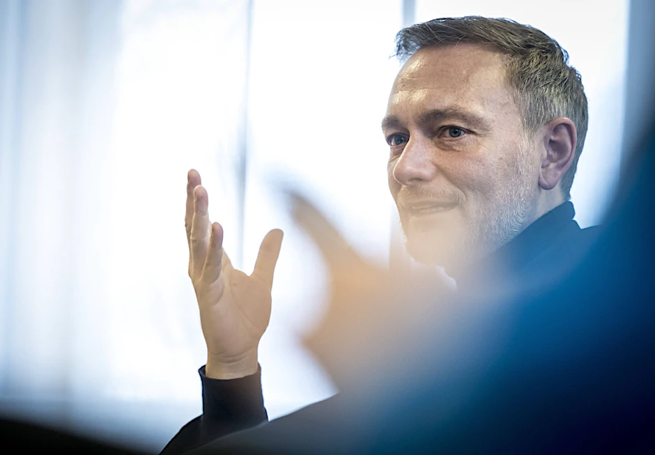 Christian Lindner im Rahmen seiner Teilnahme am World Economic Forum in Davos.