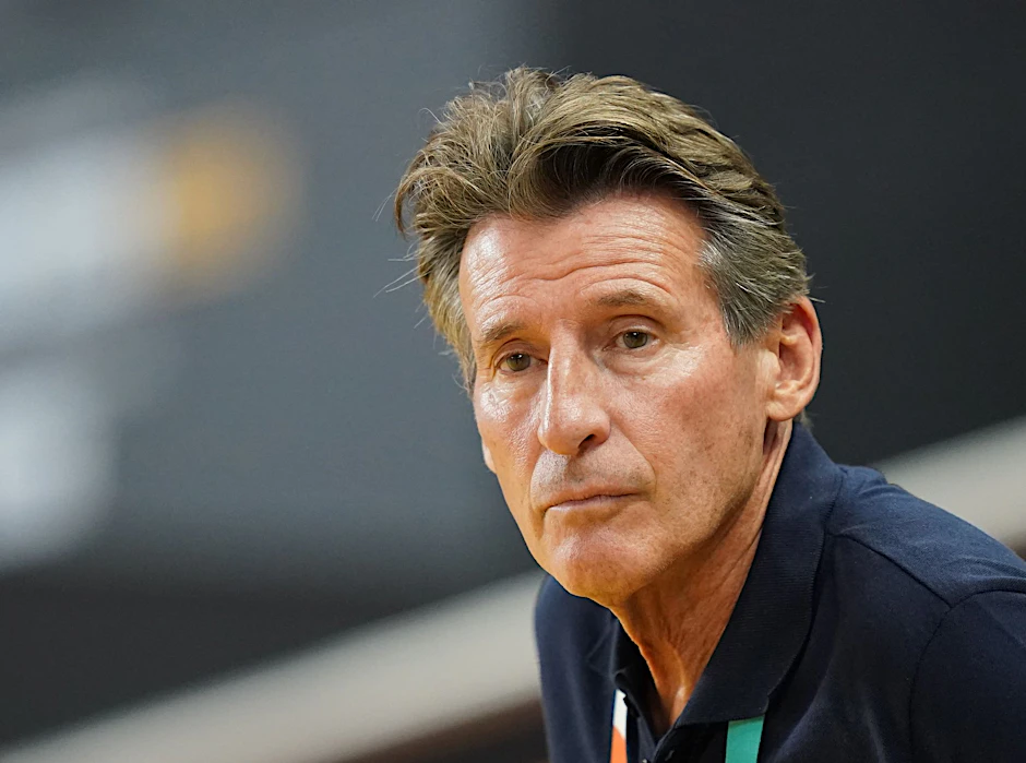 ARCHIV - Bleibt in der Russen-Frage hart: World-Athletics-Präsident Sebastian Coe.  