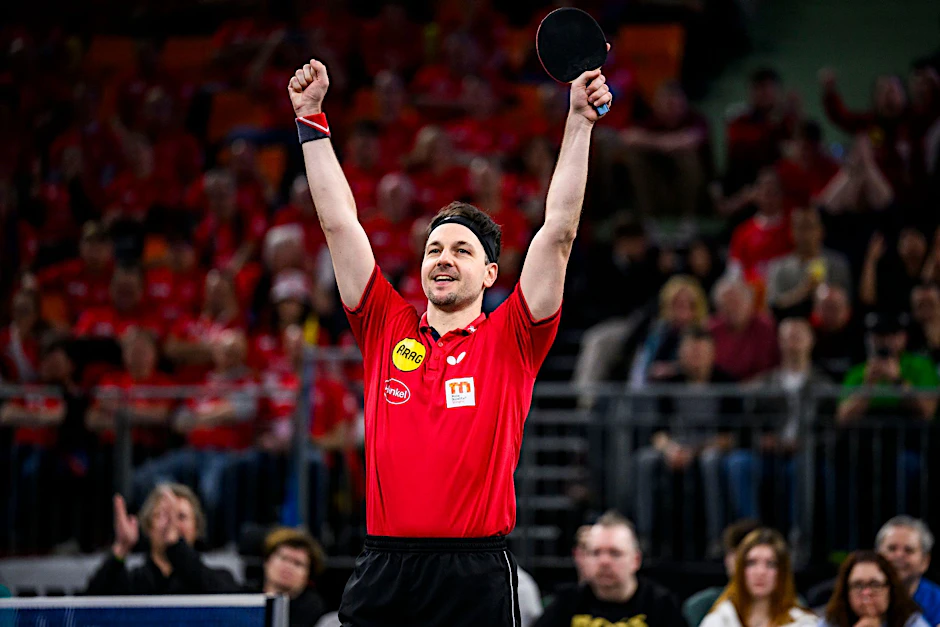 ARCHIV - Timo Boll erreichte beim WTT-Turnier in Doha das Finale.  