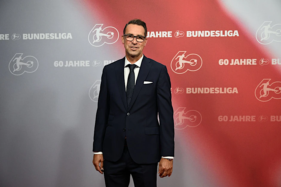 ARCHIV - Der frühere Hertha-BSC-Manager Michael Preetz bei einer Abendveranstaltung.  