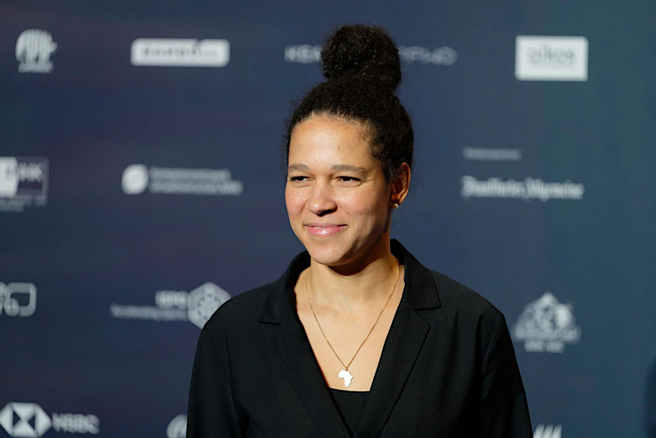 ARCHIV - Die Vizepräsidentin des Deutschen Fußball-Bundes: Celia Sasic.  