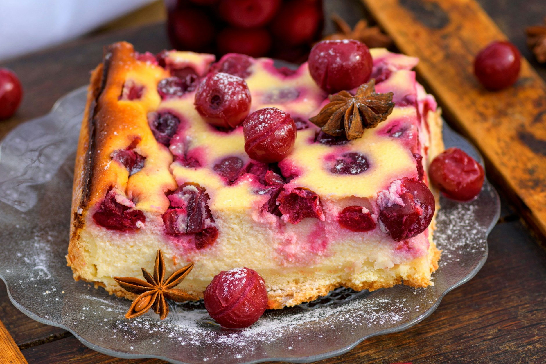 Omas Kirsch-Käsekuchen - das beste Rezept der Welt. 