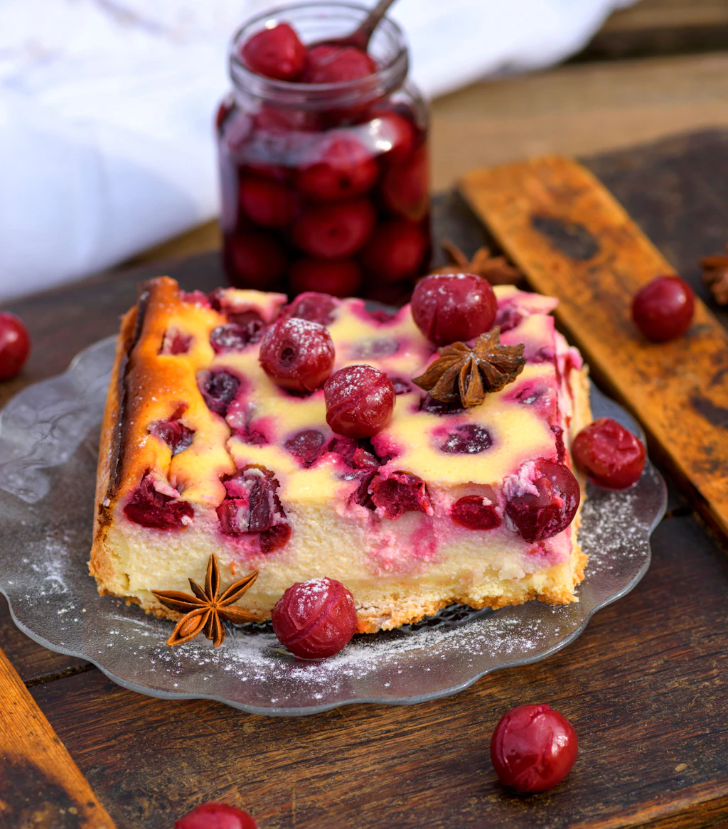Omas Käsekuchen mit Kirschen: Für dieses Rezept werden Sie alle lieben