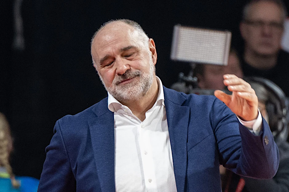 ARCHIV - Cheftrainer Pablo Laso und die Bayern warten seit dem 23. November auf einen Auswärtssieg in der Euroleague.  -press/dpa