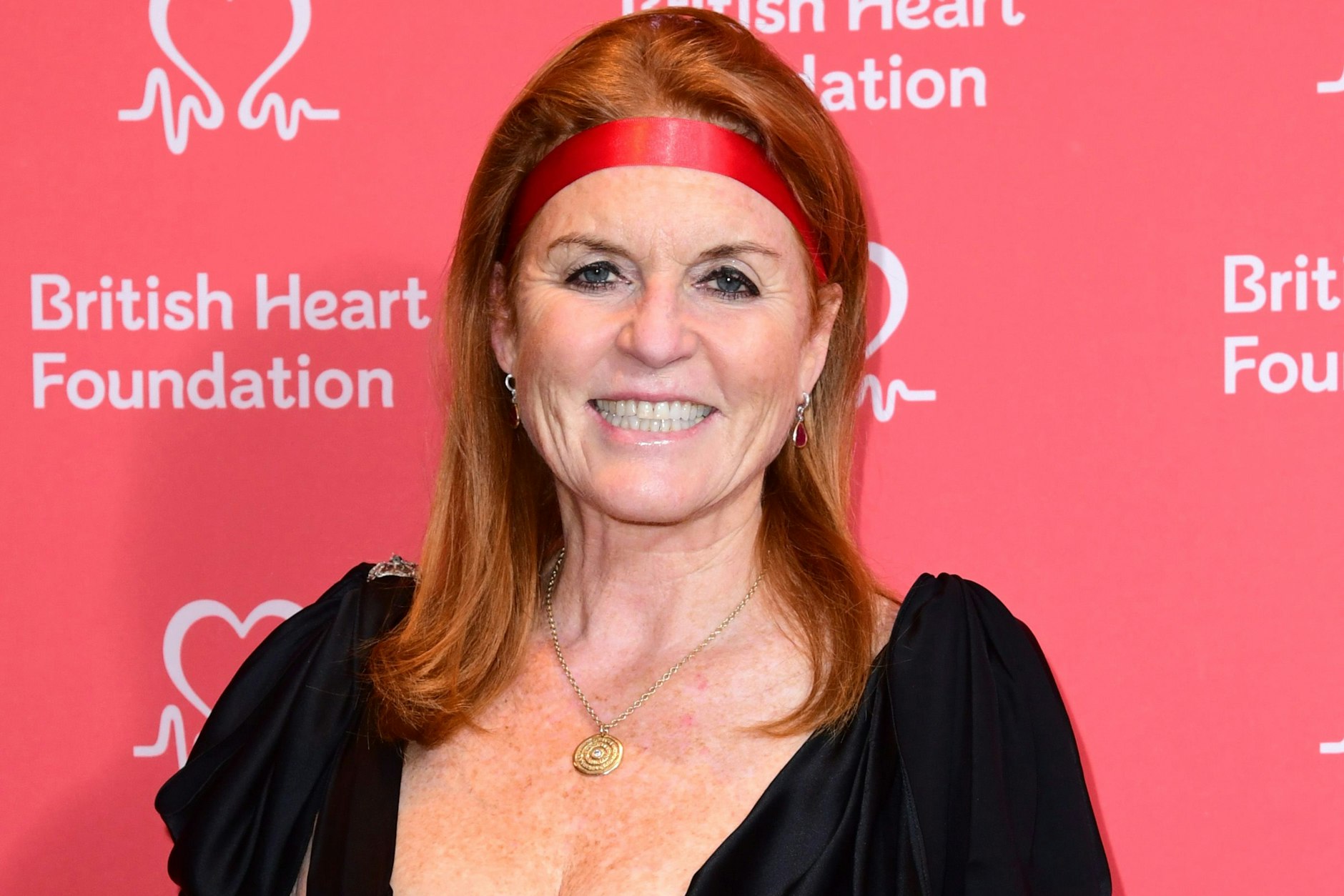Sarah "Fergie" Ferguson, Ex-Frau von Prinz Andrew, kommt zur Verleihung der British Heart Foundation's Heart Hero Awards ins Globe Theatre.