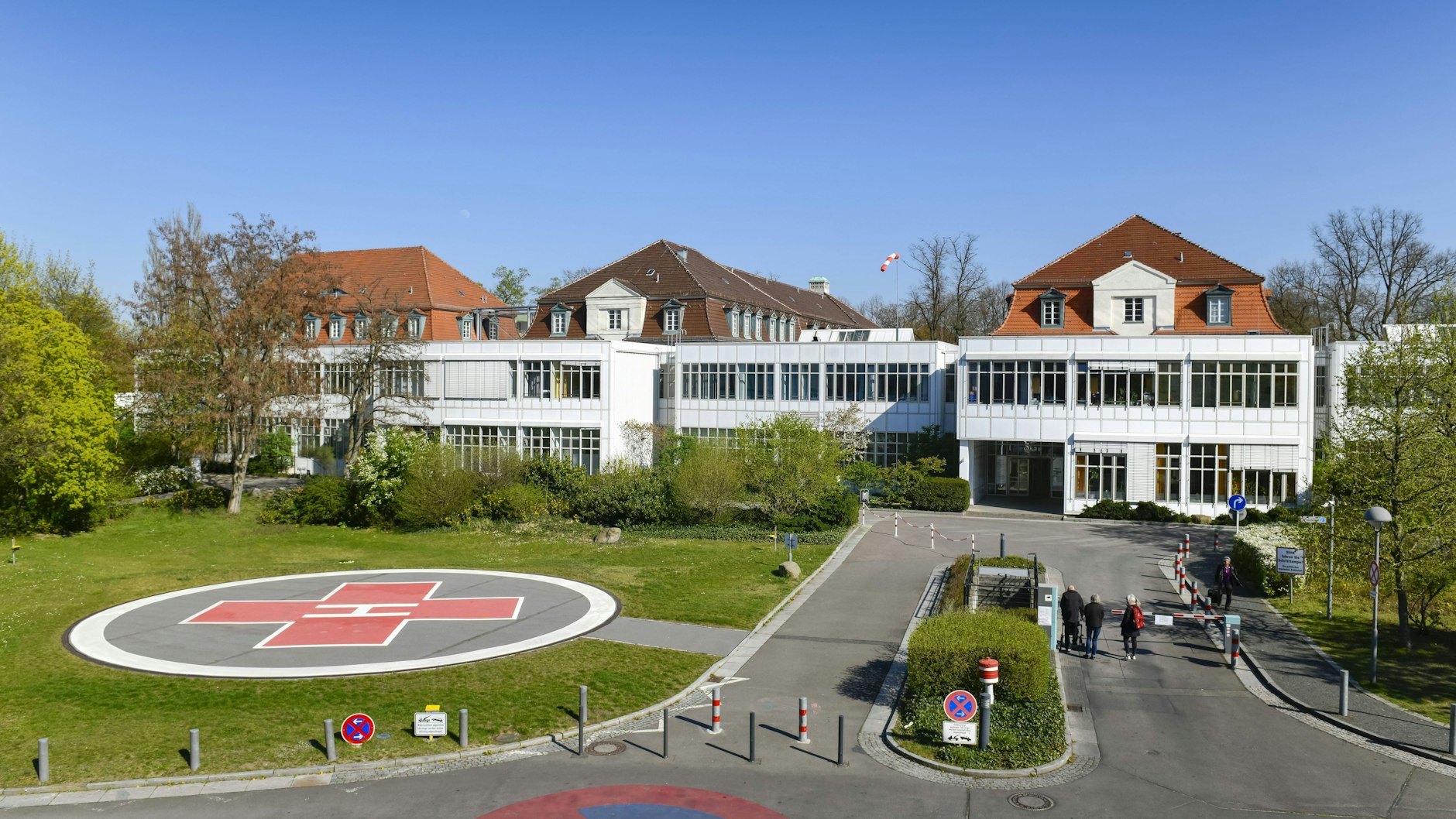 Das Vivantes Klinikum Neukölln, hier gab es in der Nacht zum Samstag einen kurzen Stromausfall.
