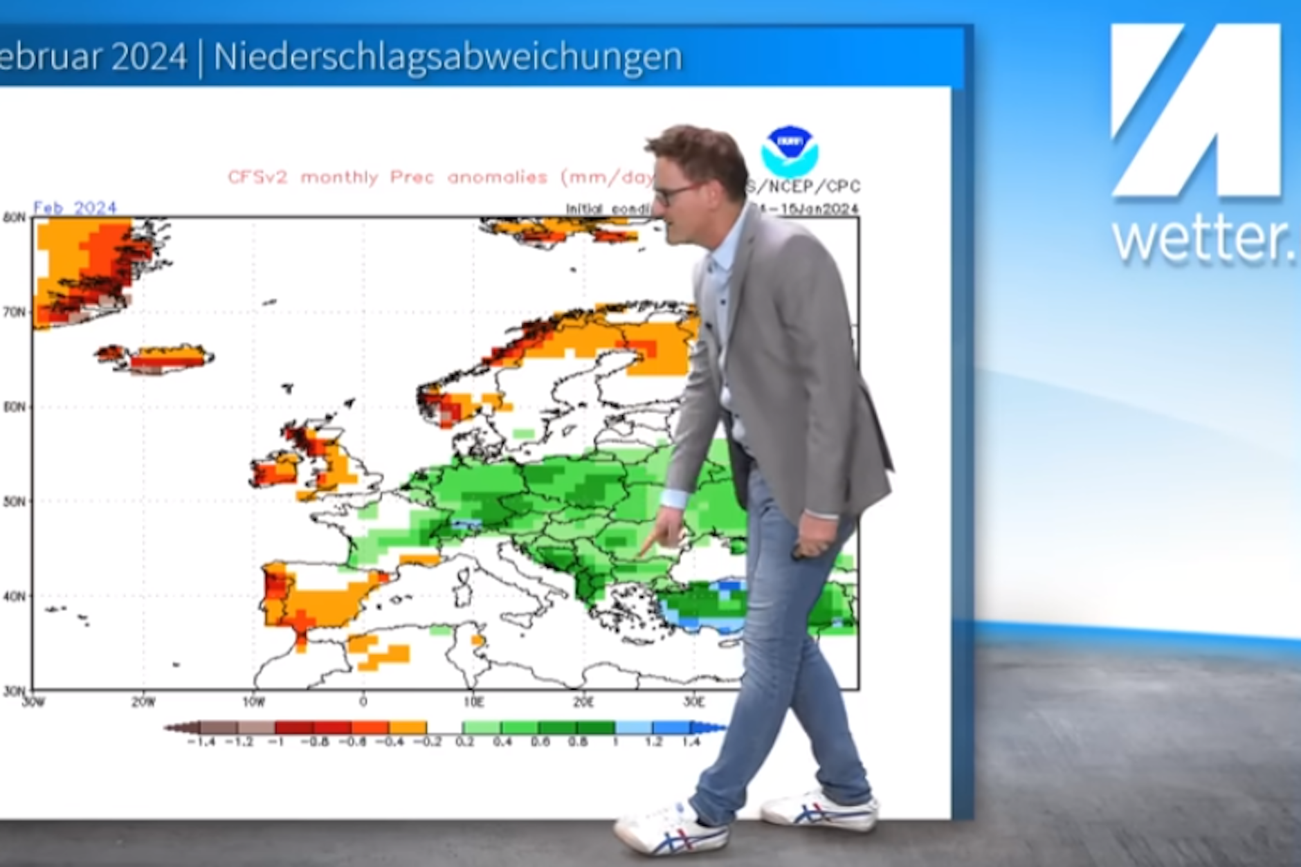 Viel Niederschlag zeigen die Wetter-Karten für Februar – bei Winter-Wetter mit Schnee? Sicher ist das laut Experte Dominik Jung noch nicht.