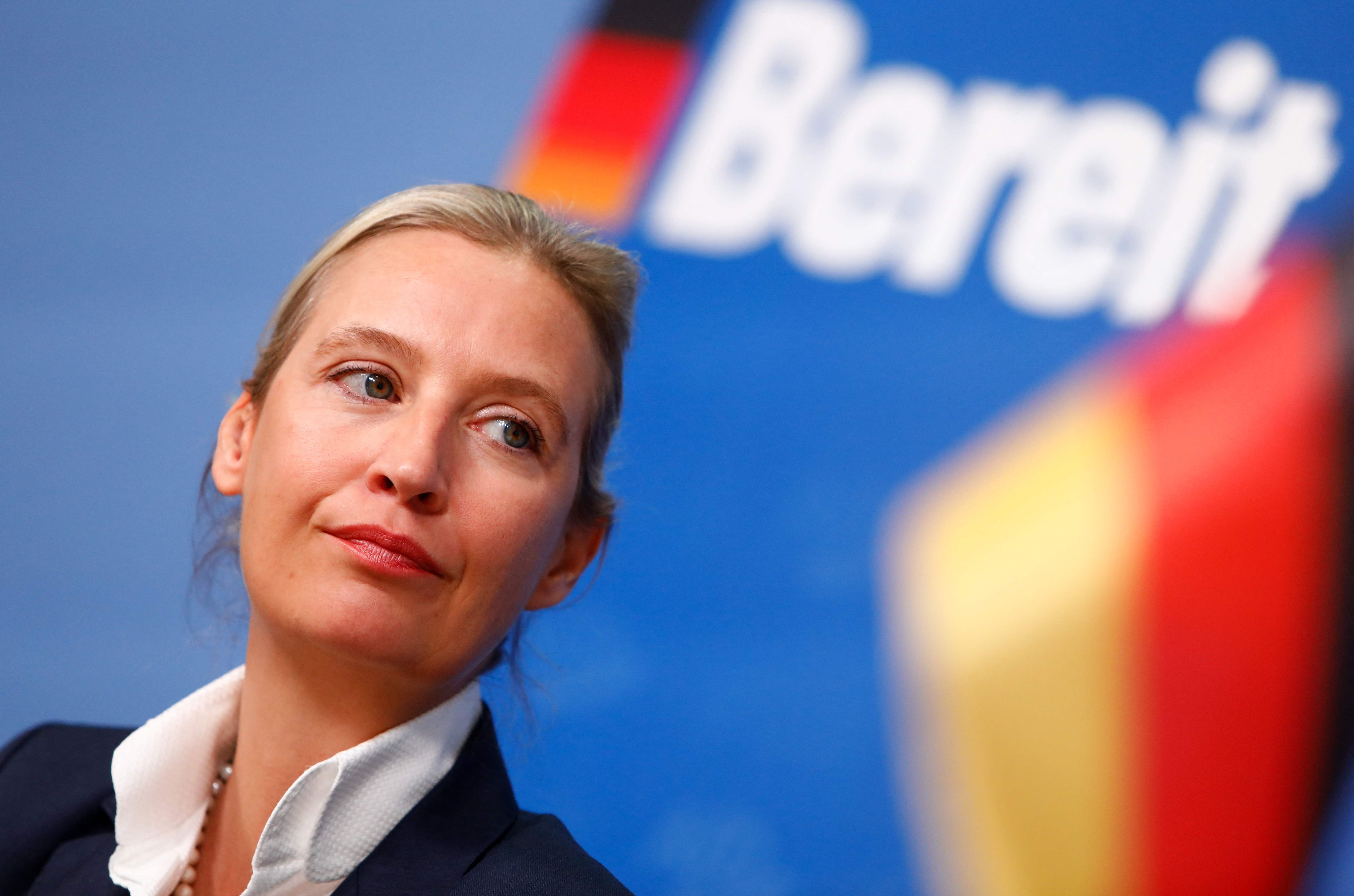 AfD-Chefin Alice Weidel Fordert Referendum über Deutschen EU-Austritt ...