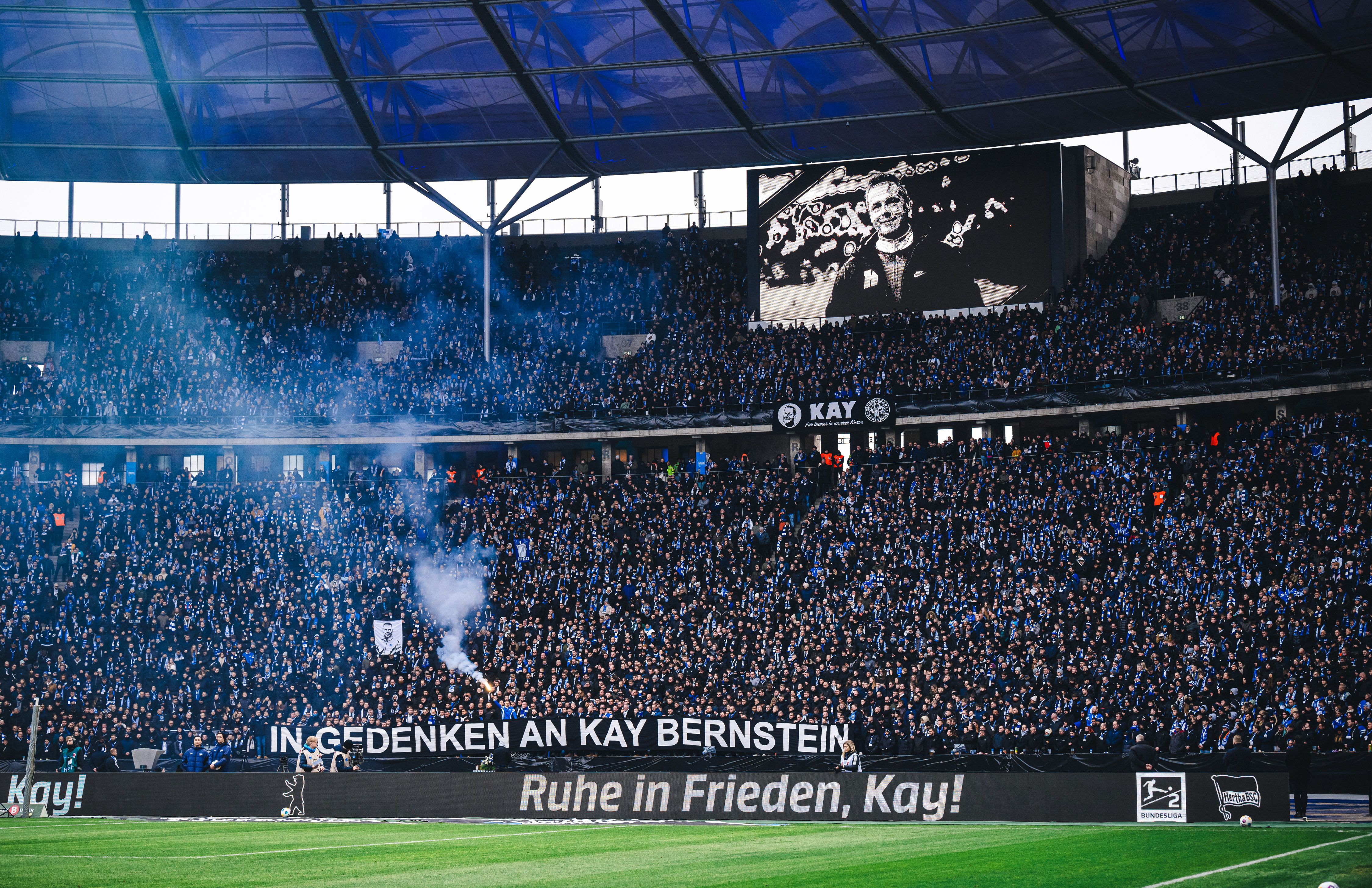 Nach Bernstein-Trauerfeier: Hertha-Fans, bitte kein Streit, sondern Stolz